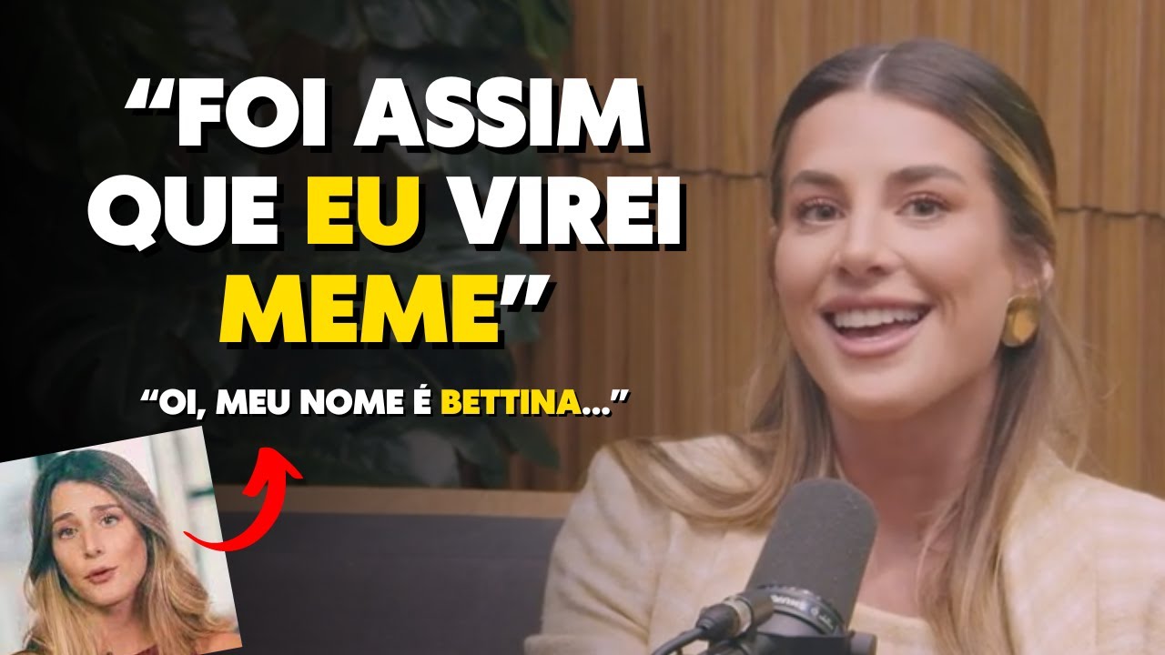 BETTINA RUDOLPH CONTA COM DETALHES A SUA HISTÓRIA | Os Sócios Podcast PrimoCast