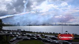 preview picture of video 'RAF Red Arrows | Airshow in Tallinn, Estonia | 23.06.2014'