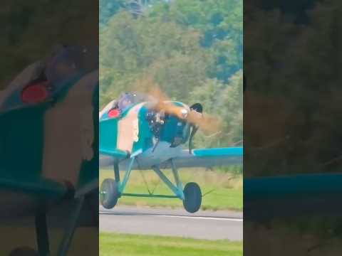 Not an RC plane! Bowers Flybaby takeoff #shorts #aviation