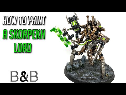 How to paint a Skorpekh Lord
