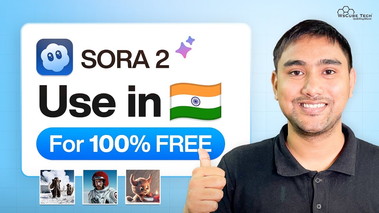 How to Use Sora 2 for FREE in India (Unlimited Access)