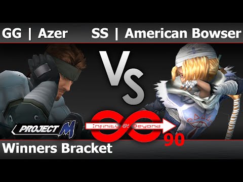 IaB! 90 PM - GG | Azer (Snake) vs SS | American Bowser (Sheik) - Winners Bracket