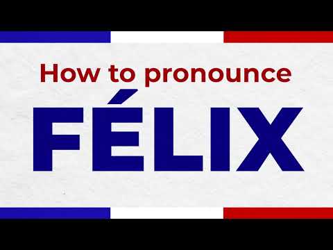 How to Pronounce FÉLIX In French correctly | French Pronunciation