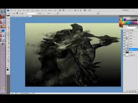 Scout vs Sand Wraith Speed Painting