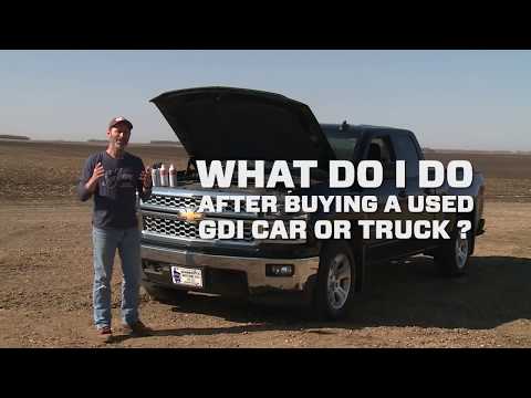 Buying a used GDI (Gasoline Direct Injection) car or truck - What to do about the intake valves