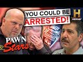 ILLEGAL Items Rick CAN T HAVE Pawn Stars