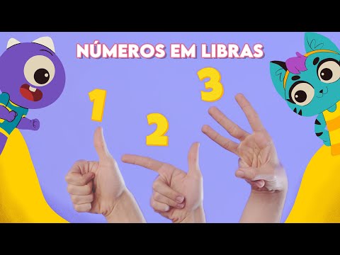 Aprenda os Números de 0 a 9 em LIBRAS - Infantix
