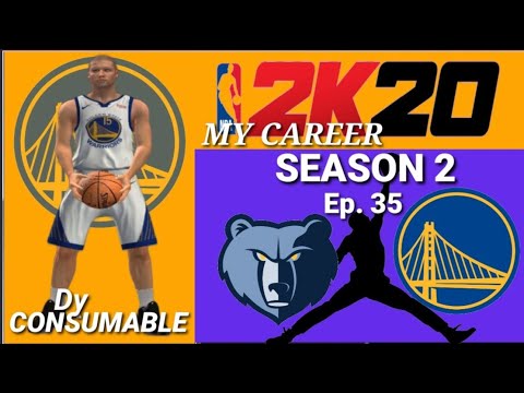 Season 2, Ep. 35 Grizzliez vs Warriors | nba 2k20 my career