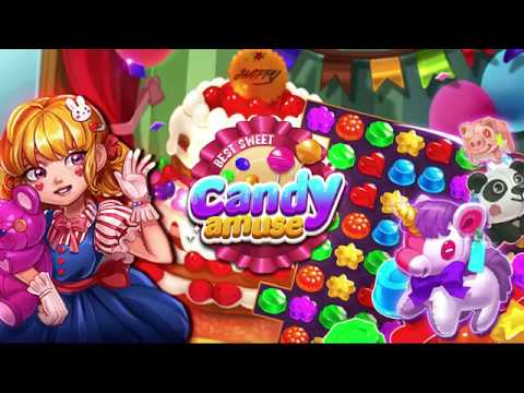Candy Amuse: Match-3 puzzle