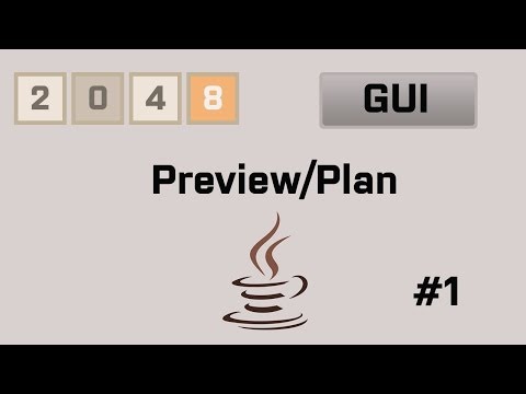 Java 2048 Gui Tutorial 1 Previewplan