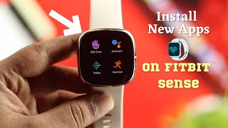 FitBit : How To Install New Apps Fitbit Sense!