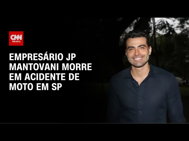 JP Mantovani, ex-participante de A Fazenda, morre em acidente de moto em SP | AGORA CNN