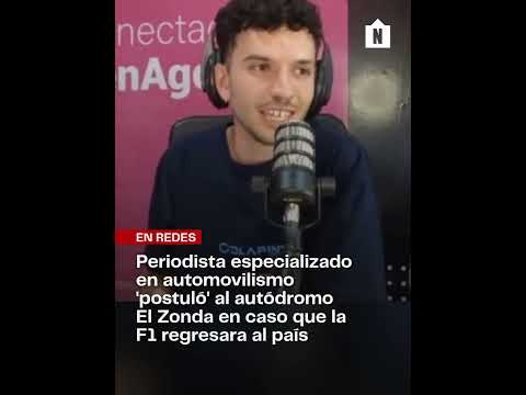 El Zonda, soñado para la Fórmula 1