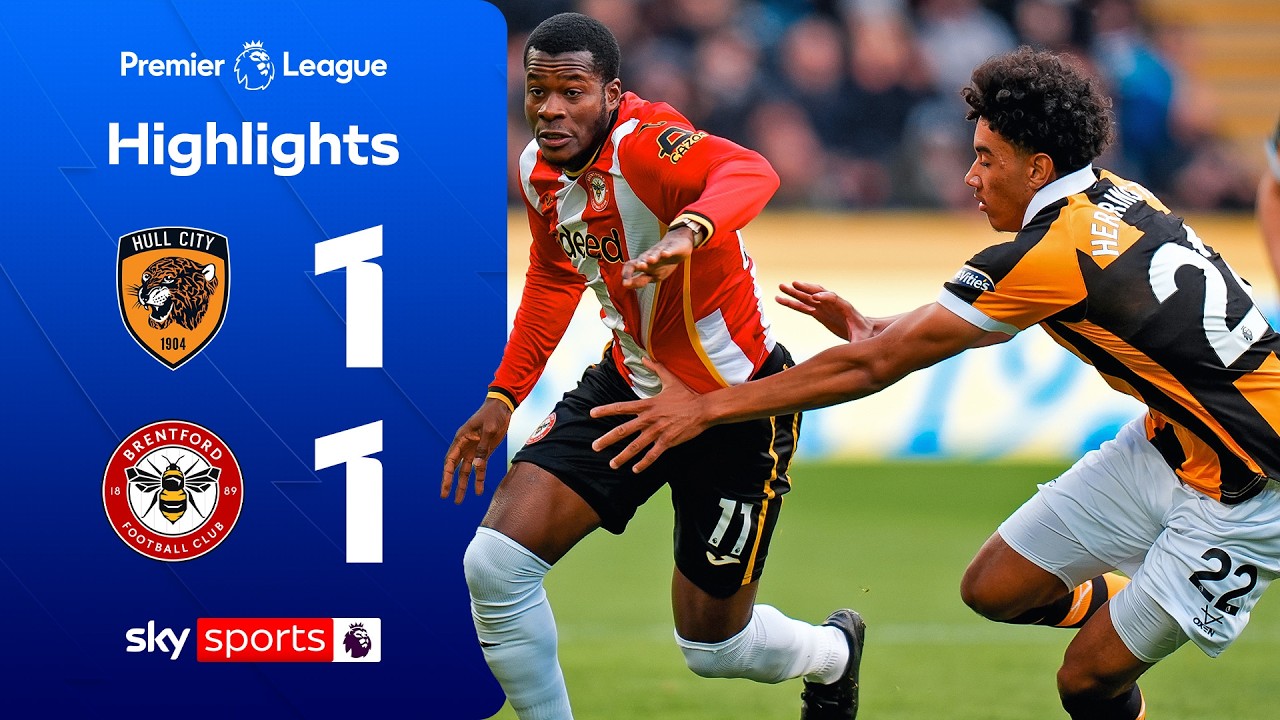 Ouattara strikes to earn Bees a point! | Hull City 1-1 Brentford | Premier League Highlights