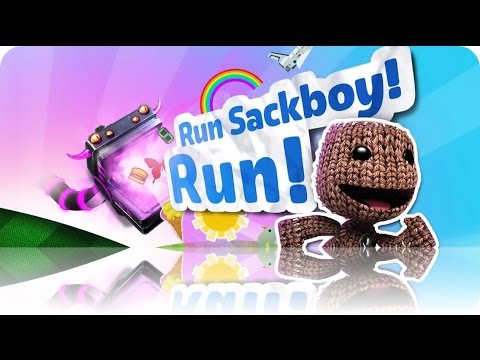 RunSackboy! Run! Поднимаемся до 5 уровня! Прохождение [HD/LittleBigPlanet]