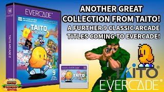 Evercade Taito Arcade 2 - A Further 9 Classic Arcade Titles Coming On Cartridge!