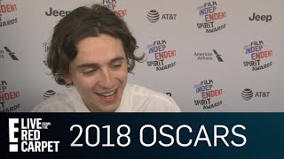 Timothee Chalamet Will Wing His Oscars Speech If He Wins | E! Live from the Red Carpet