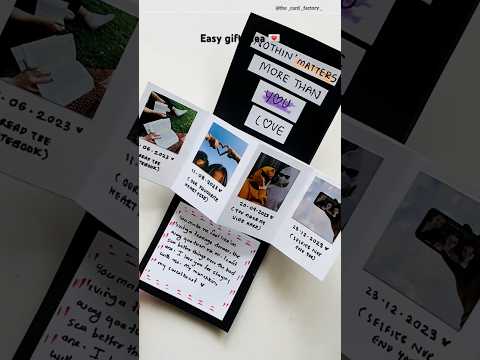 Easy to make photo pop up card 💌 #shorts #giftideas