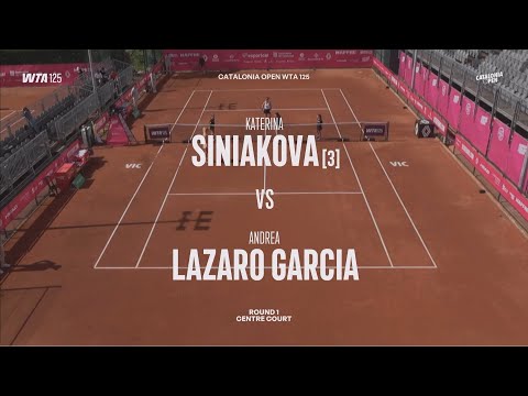 Katerina Siniakova (CZE) vs Andrea Lazaro Garcia (ESP)   -  HighLights