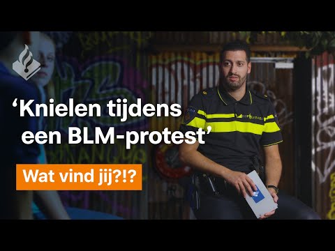 'De politie mag knielen tijdens een BLM-protest' - Wat vind jij ?!?