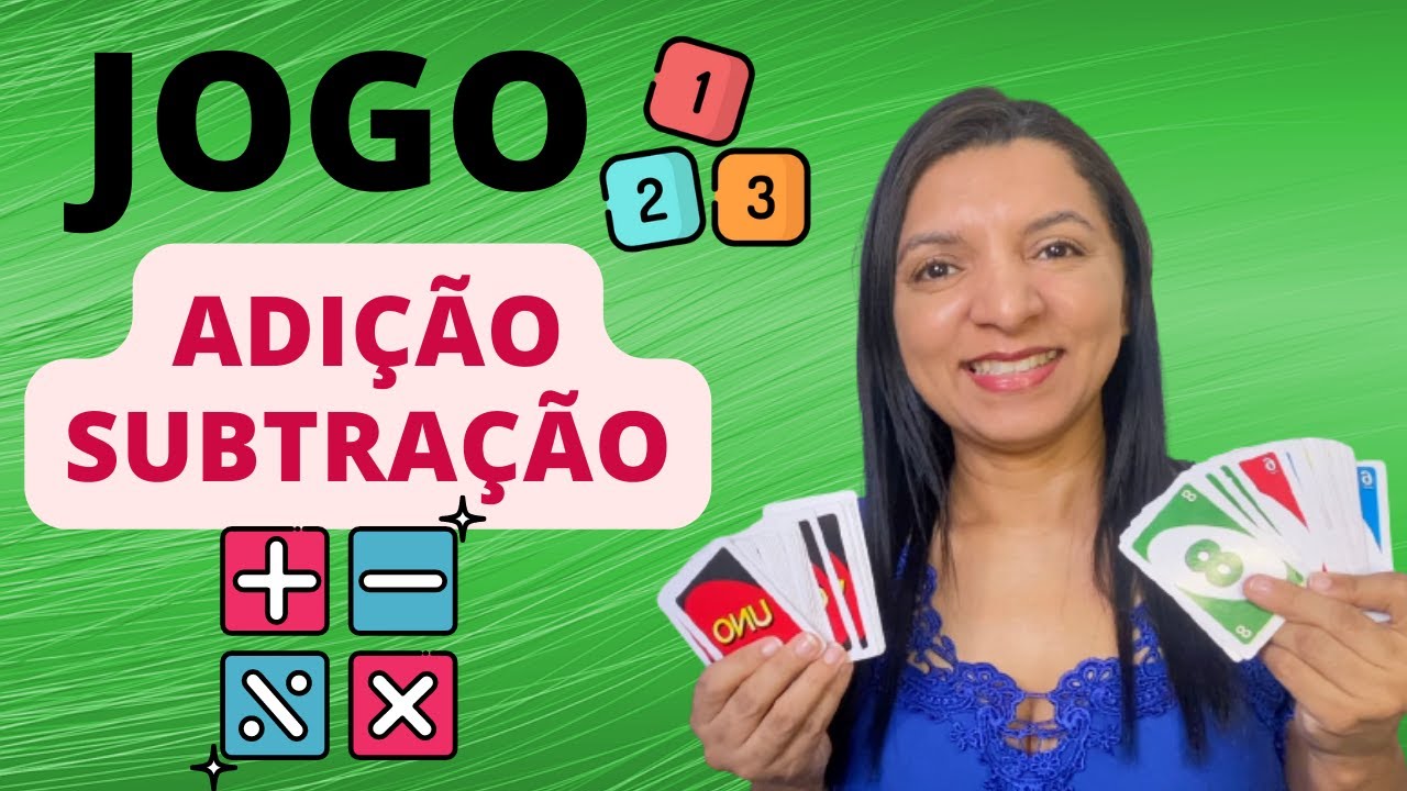 Jogo Adição e Subtração Usando Uno [DICA EXTRA] | Professo em Sala