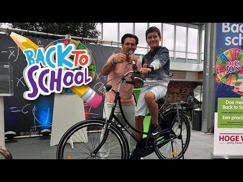 Back to School Spelshow met Jeroen - Winkelcentrum Hoge Vucht