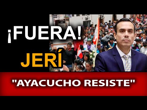 🔵🔴 AYACUCHO se LEVANTA: Protestan contra José Jerí y el "Congreso Golpista"