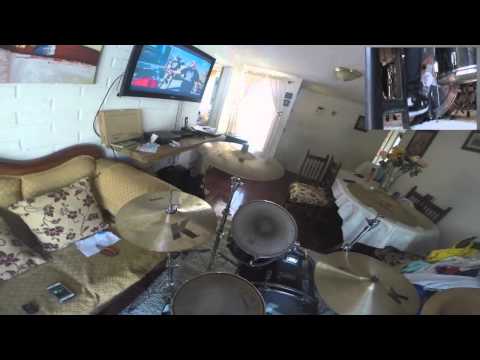 Lagwagon - After You My Friend (drum cover)  Go Pro View