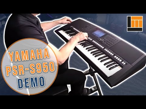 Yamaha PSR-S950 Arranger Workstation Keyboard [Product Demonstration]