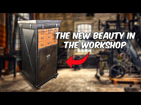 LEVELING UP my workshop! Selfmade Markingstation (Unique Industrial Look)