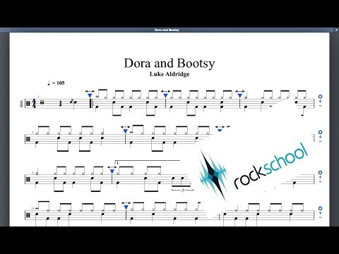 Dora and Bootsy Rockschool Grade 2 Drums