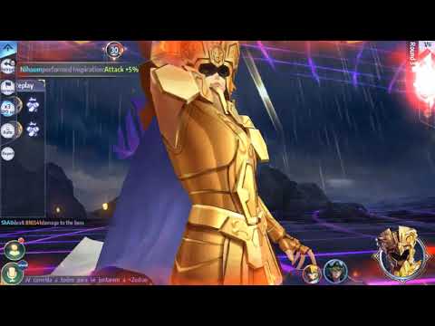 Saint Seiya Awakening LEGION BOSS The Soul of the Trident 59KK DAMAGE Single Run