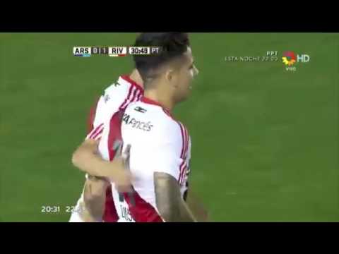 Gol de Driussi - Arsenal 2 - 2 River - Primera División 2016/17 - Fecha 8