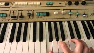 Video thumbnail for Vintage Baldwin Dicoverer Organ with drum machine DS-50 Analog Portable Keyboard by Ulises Lozano El Licenciado