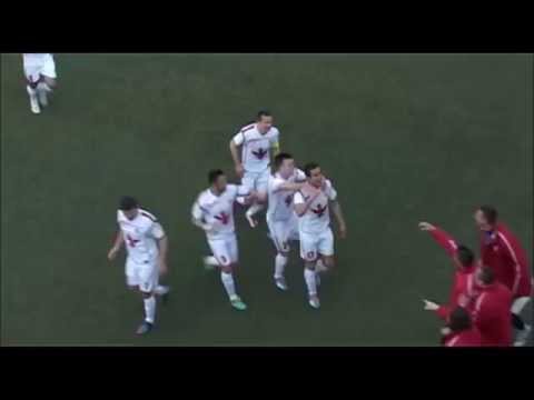 Pogodak Adama Marušića na utakmici 23. kola JSL Voždovac - Radnički 1923 5:0 (2:0)