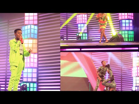 Co-host Dj Switch twisting and turning on stage with contestants. Who nailed this episode ?