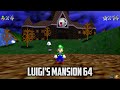 Super Mario 64 PC Port Luigi S Mansion 64
