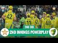 2nd Innings Powerplay Pakistan Vs Australia Match 02 ODI Series 2026 MZE1K