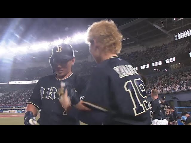 【9回表】あと少しで場外!! バファローズ・吉田正尚 逆風切り裂く超特大ホームランを放つ!! 2022年6月24日 千葉ロッテマリーンズ 対 オリックス・バファローズ