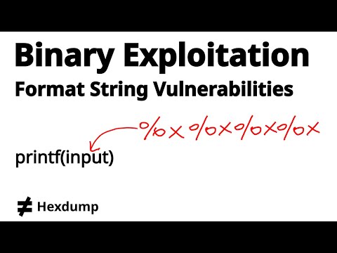 Format String vulnerabilities