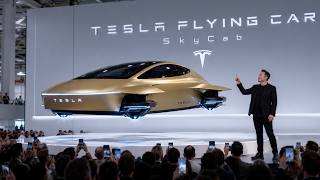Elon Musk's First Prototype of Flying Tesla Robotaxi "SkyCab" Shocked the Industry