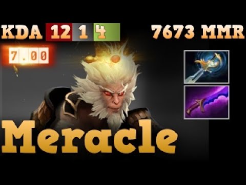 Meracle Monkey King: How to play Monkey King Dota 2. Full game.