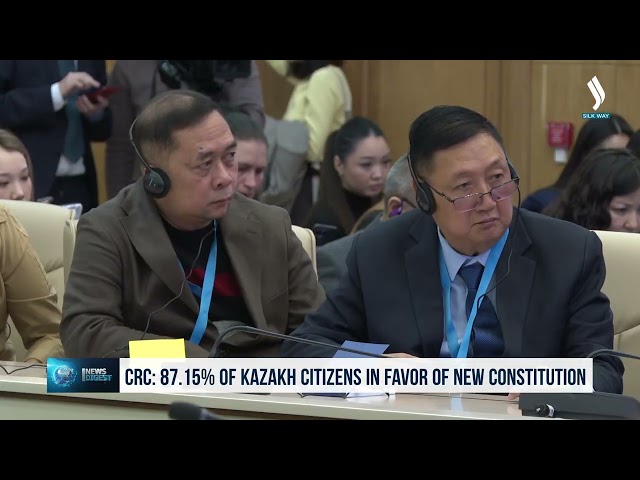МРК: 87,15 фоиз қозоғистонлик янги Конституция учун овоз берди