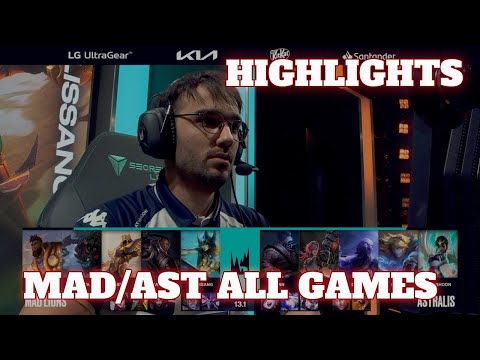MAD vs AST - All Games Highlights (Bo3) | Round 1 LEC Winter 2023 Groups | Mad Lions vs Astralis