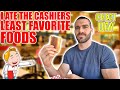 Letting The Cashiers Pick Their Least Favorite Item on the Menu | Wicked Cheat Day