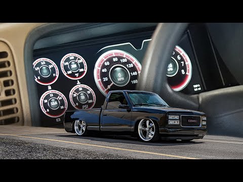 AutoMeter InVision Digital Dash for the 1995-98 Chevrolet Truck