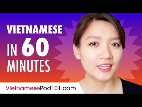 Learn Vietnamese in 60 Minutes - ALL the Basics You Need for Conversations