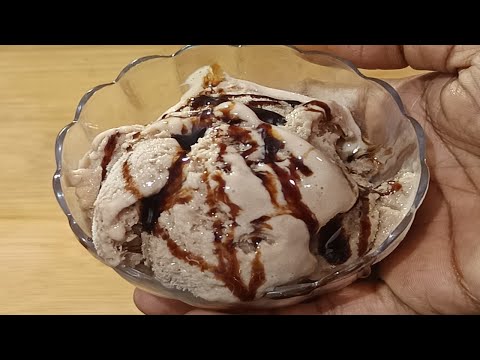 No Condensed Milk Chocolate IceCream😋Easy Chocolate ice cream👌home made icecream Mix Powder | N'Oven