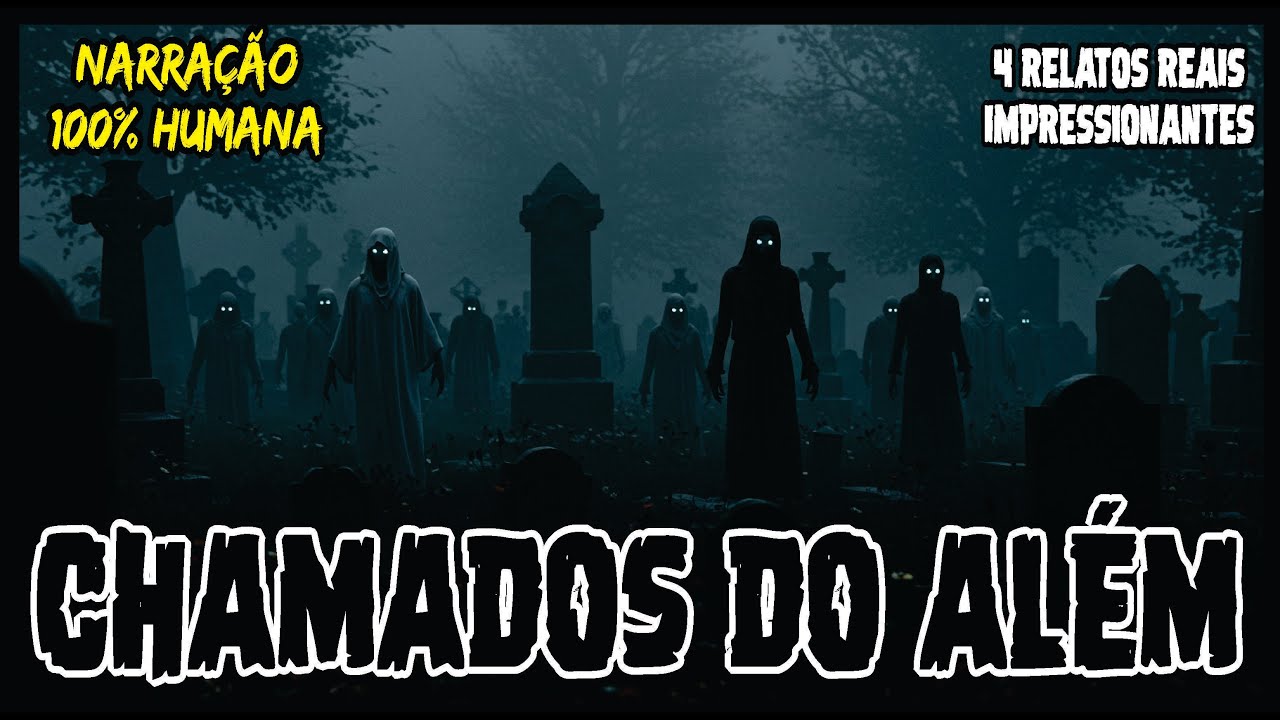 4 HISTÓRIAS QUE VÃO ASSOMBRAR A SUA NOITE | CASOS SOBRENATURAIS REAIS E INÉDITOS