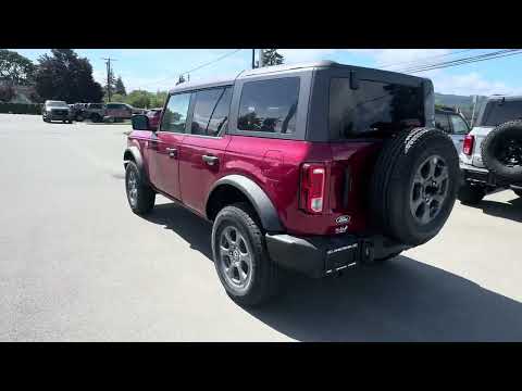 2026 Ford Bronco Big Bend 4 Door 4x4 in Red for sale at Van Isle Ford Sales Ltd. in Port Alberni, BC